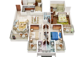 3 BHK Family Home